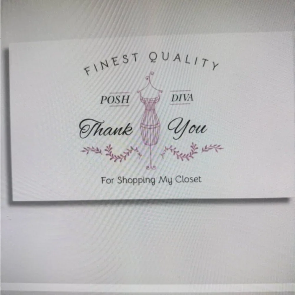 50 Custom Hanging Tags